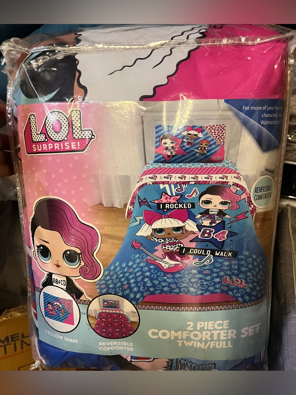 2 piece twin/full comforter set